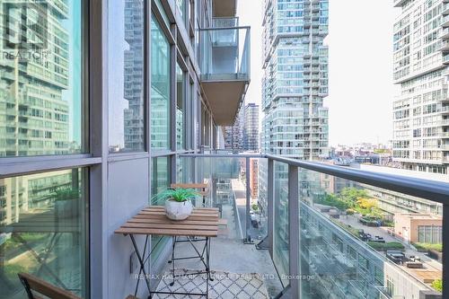 1205 - 126 Simcoe Street, Toronto, ON - Outdoor With Balcony