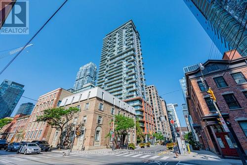 1205 - 126 Simcoe Street, Toronto, ON - Outdoor With Facade