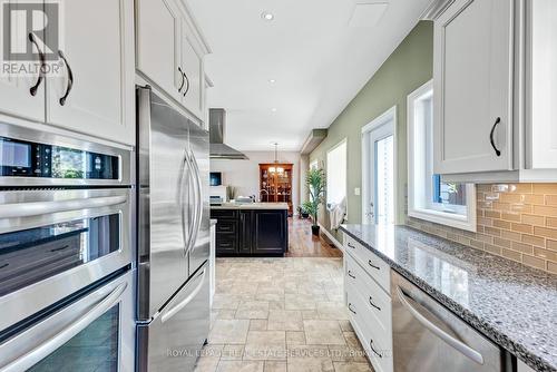 11 Rayne Avenue, Oakville, ON - Indoor Photo Showing Kitchen With Stainless Steel Kitchen With Upgraded Kitchen