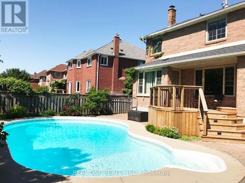 1312 Fieldcrest Lane, Oakville, ON - Outdoor With In Ground Pool With Deck Patio Veranda