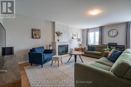 13 Ethan Lane, Asphodel-Norwood (Norwood), ON - Indoor Photo Showing Living Room With Fireplace