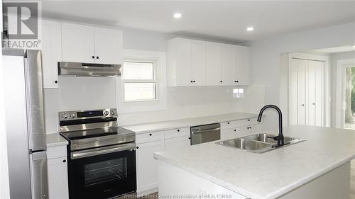 131 Alma Unit# A & B, Amherstburg, ON - Indoor Photo Showing Kitchen With Double Sink With Upgraded Kitchen