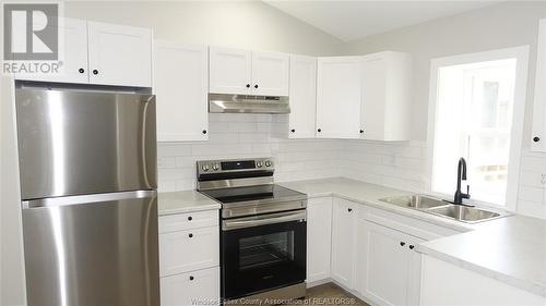 131 Alma Unit# A & B, Amherstburg, ON - Indoor Photo Showing Kitchen With Stainless Steel Kitchen With Double Sink With Upgraded Kitchen