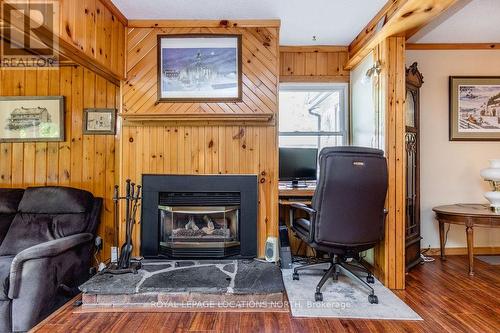 72 Stroud Crescent, Wasaga Beach, ON - Indoor Photo Showing Living Room With Fireplace