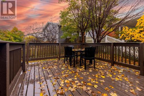 11 Pleasantville Avenue, St. John'S, NL - Outdoor With Deck Patio Veranda