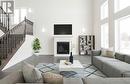 39 Rosy Beach Court, Ramara, ON  - Indoor Photo Showing Living Room With Fireplace 