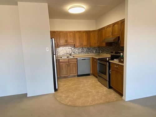 801 590 Beverly Street, Thunder Bay, ON - Indoor Photo Showing Kitchen With Double Sink