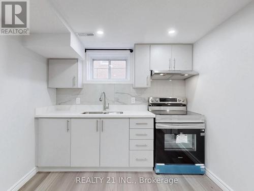 40 Greenock Avenue, Toronto, ON - Indoor Photo Showing Kitchen With Double Sink