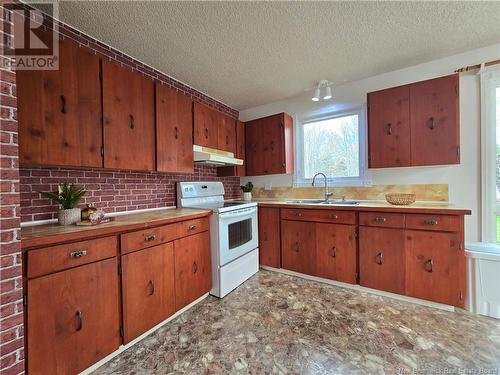 242 Chemin Theriault, Bertrand, NB - Indoor Photo Showing Kitchen With Double Sink