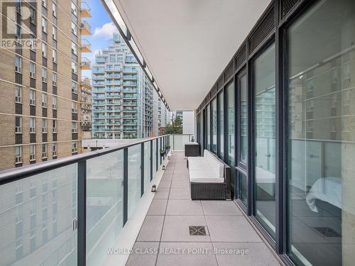 208 - 185 Roehampton Avenue, Toronto, ON - Outdoor With Balcony With Exterior