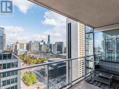 2105 - 180 University Avenue, Toronto, ON - Outdoor With View