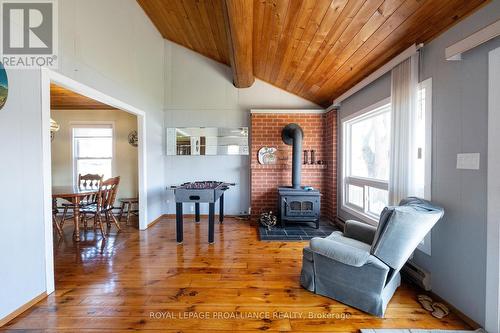 70 Haig'S Island Road, Trent Hills, ON - Indoor Photo Showing Living Room With Fireplace