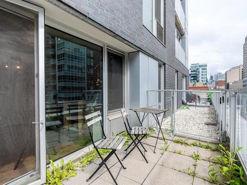 Balcon - 511-1414 Rue Chomedey, Montréal (Ville-Marie), QC - Outdoor With Exterior