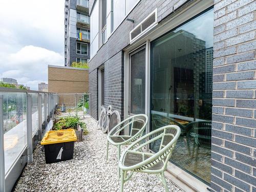 Balcony - 511-1414 Rue Chomedey, Montréal (Ville-Marie), QC - Outdoor With Exterior