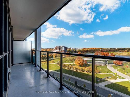 603-60 George Butchart Dr, Toronto, ON - Outdoor With Balcony With View With Exterior