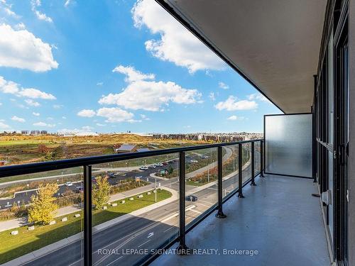 603-60 George Butchart Dr, Toronto, ON - Outdoor With Balcony With View