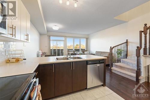 2185 Mondavi Street, Ottawa, ON - Indoor Photo Showing Kitchen With Double Sink