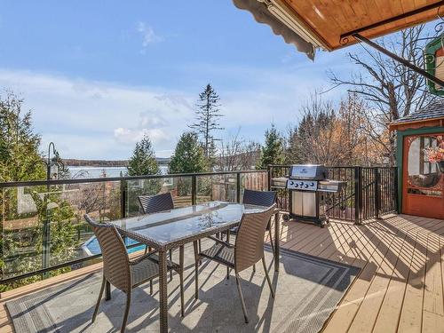 Terrasse - 207 Ch. Du Lac N., Stoneham-Et-Tewkesbury, QC - Outdoor With Deck Patio Veranda With Exterior