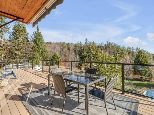 Terrasse - 207 Ch. Du Lac N., Stoneham-Et-Tewkesbury, QC - Outdoor With Deck Patio Veranda With Exterior