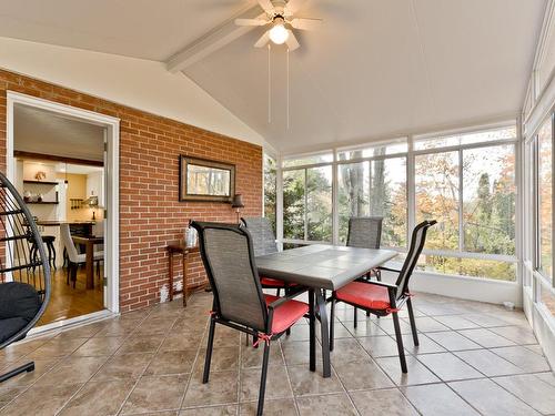 Solarium - 15 Rue Fraser, Windsor, QC - Indoor Photo Showing Dining Room