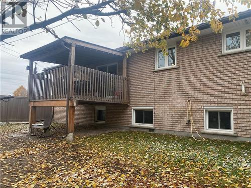 1378 Sparks Street, Sudbury, ON - Outdoor With Deck Patio Veranda