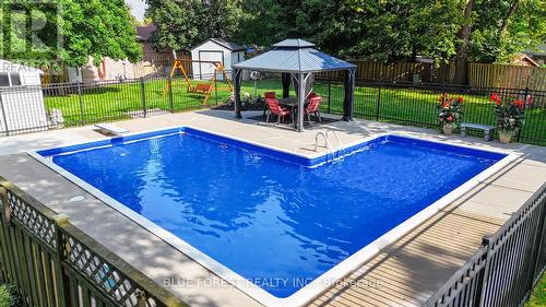 37 Talavera Crescent, London, ON - Outdoor With In Ground Pool With Deck Patio Veranda With Backyard