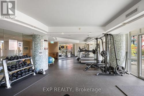 514 - 3939 Duke Of York Boulevard, Mississauga, ON - Indoor Photo Showing Gym Room