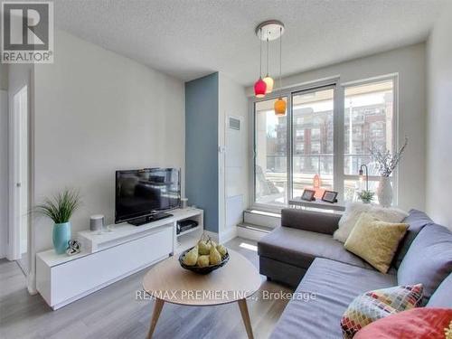 210 - 2 Old Mill Drive, Toronto, ON - Indoor Photo Showing Living Room