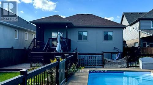 88 Tuliptree Road, Thorold, ON - Outdoor With In Ground Pool With Deck Patio Veranda