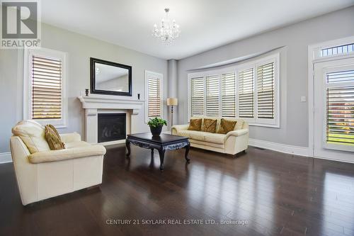 713095 First Line Ehs, Mono Line W, Mono, ON - Indoor Photo Showing Living Room With Fireplace