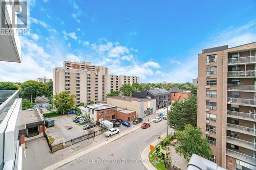 604 - 212 King William Street, Hamilton, ON - Outdoor With Balcony