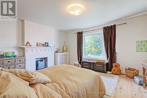 259 Oakwood Avenue, Toronto, ON - Indoor Photo Showing Bedroom With Fireplace