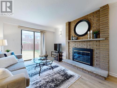 5 Haven Hill Square, Toronto, ON - Indoor Photo Showing Living Room With Fireplace