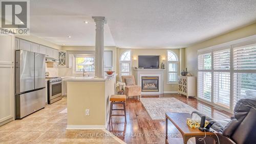 100 Russell Jarvis Drive, Markham, ON - Indoor With Fireplace