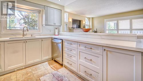 100 Russell Jarvis Drive, Markham, ON - Indoor Photo Showing Kitchen With Double Sink