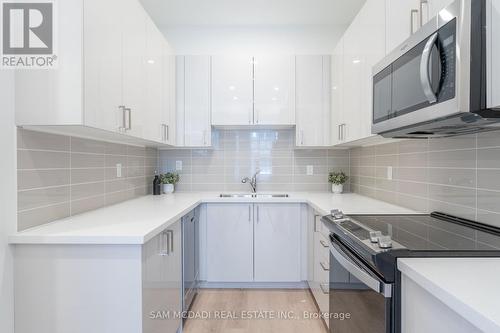 1982 Barber House Lane, Mississauga, ON - Indoor Photo Showing Kitchen With Stainless Steel Kitchen With Double Sink With Upgraded Kitchen