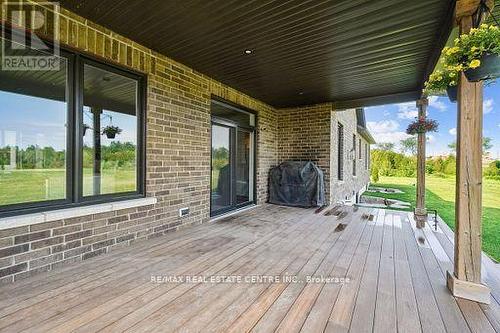 9738 Dundas Street E, Erin, ON - Outdoor With Deck Patio Veranda With Exterior