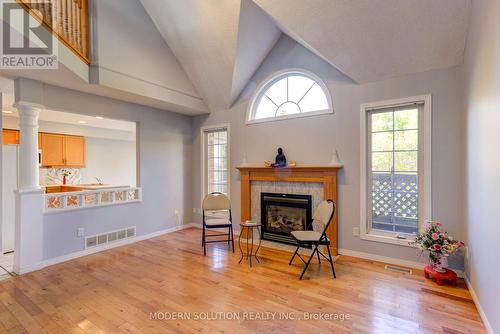 60 Camm Crescent, Guelph, ON - Indoor Photo Showing Living Room With Fireplace