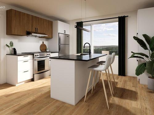 Kitchen - 6-90 Rue Alexandre, Lachute, QC - Indoor Photo Showing Kitchen With Upgraded Kitchen