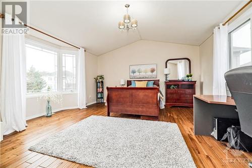 2nd bedroom with windows front and back - 26 Portadown Crescent, Ottawa, ON - Indoor Photo Showing Bedroom