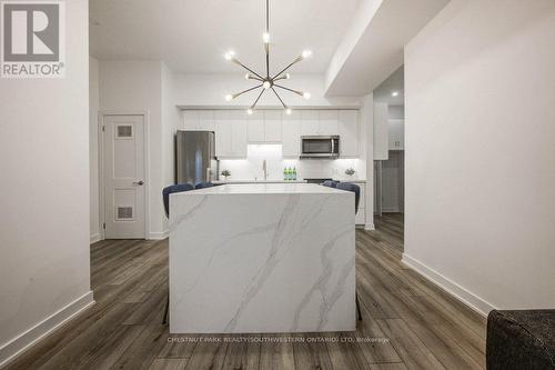 124 - 110 Fergus Avenue, Kitchener, ON - Indoor Photo Showing Kitchen