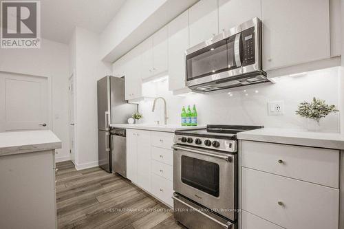 124 - 110 Fergus Avenue, Kitchener, ON - Indoor Photo Showing Kitchen With Stainless Steel Kitchen With Upgraded Kitchen