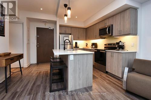 315 - 16 Markle Crescent, Hamilton, ON - Indoor Photo Showing Kitchen With Stainless Steel Kitchen With Upgraded Kitchen