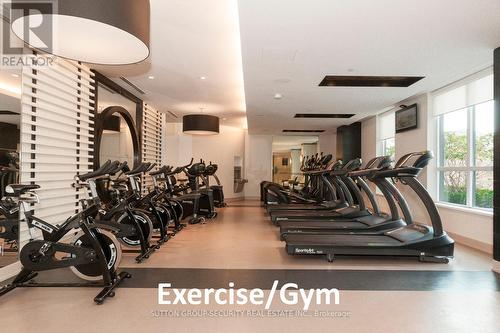 #908 - 1 Old Mill Drive, Toronto, ON - Indoor Photo Showing Gym Room