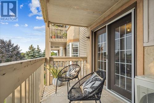 305 - 4005 Kilmer Drive, Burlington, ON - Outdoor With Balcony With Exterior