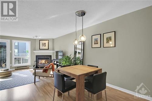 61 Briston Private, Ottawa, ON - Indoor With Fireplace