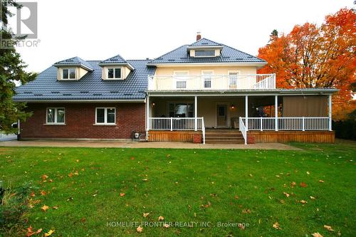 2101 10Th Side Road, Bradford West Gwillimbury, ON - Outdoor With Deck Patio Veranda