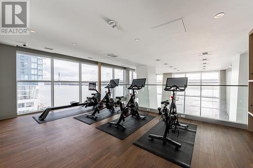 3301 680 Quayside Drive, New Westminster, BC - Indoor Photo Showing Gym Room