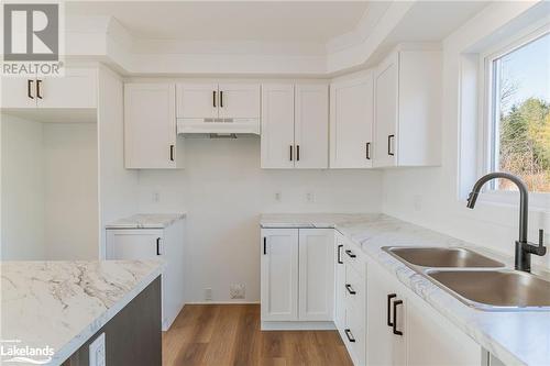 1026 Piper Glen Road, Minden, ON - Indoor Photo Showing Kitchen With Double Sink