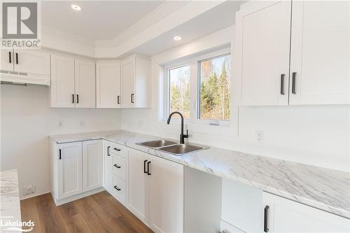 1026 Piper Glen Road, Minden, ON - Indoor Photo Showing Kitchen With Double Sink